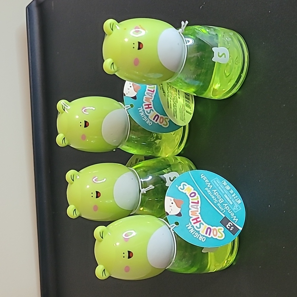 Set of 4 frog body wash